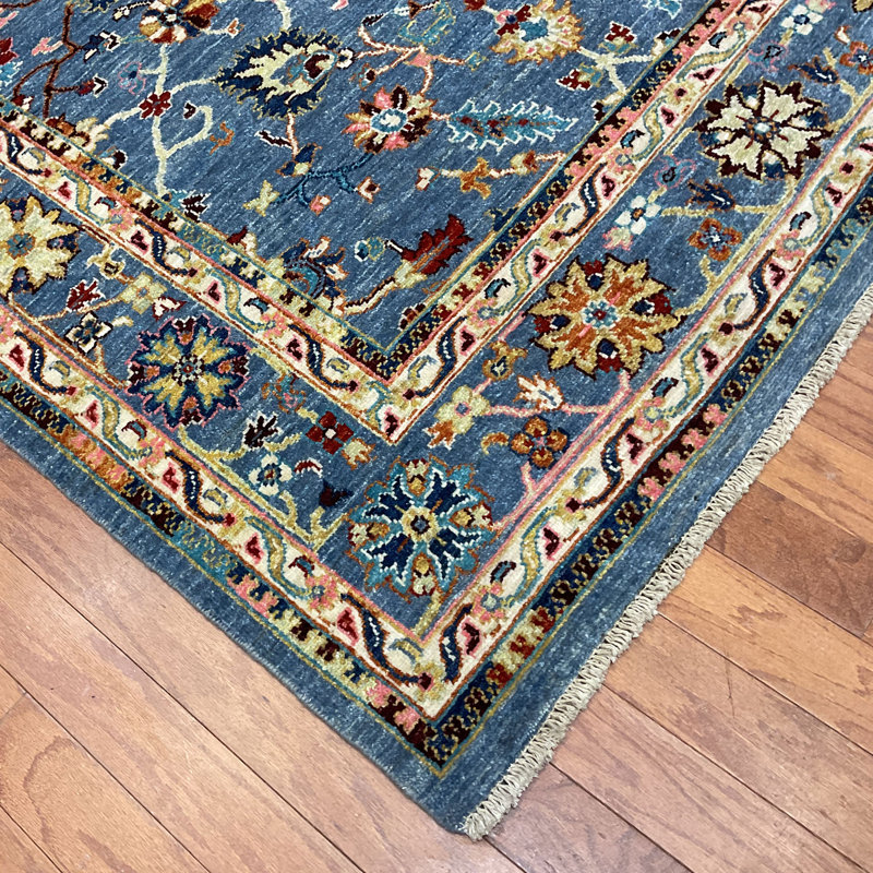 Wool Floral Indoor Rug