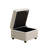 Sackcloth Storage Ottoman Living Room-113021118