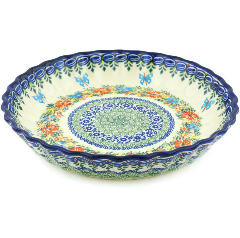 Polmedia Stoneware Pie Pan
