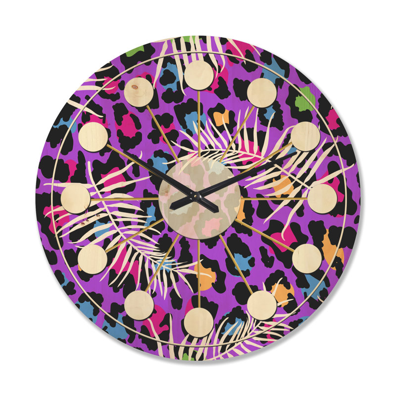 Horloge murale Leopard, Très grand