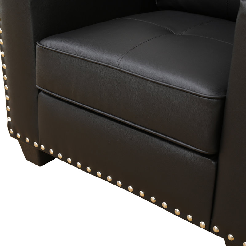 Causeuse moderne en similicuir pour la maison ou le bureau