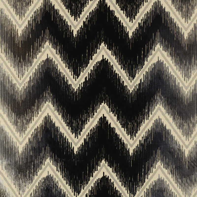 Tissu Shock Wave, Platine / Jet