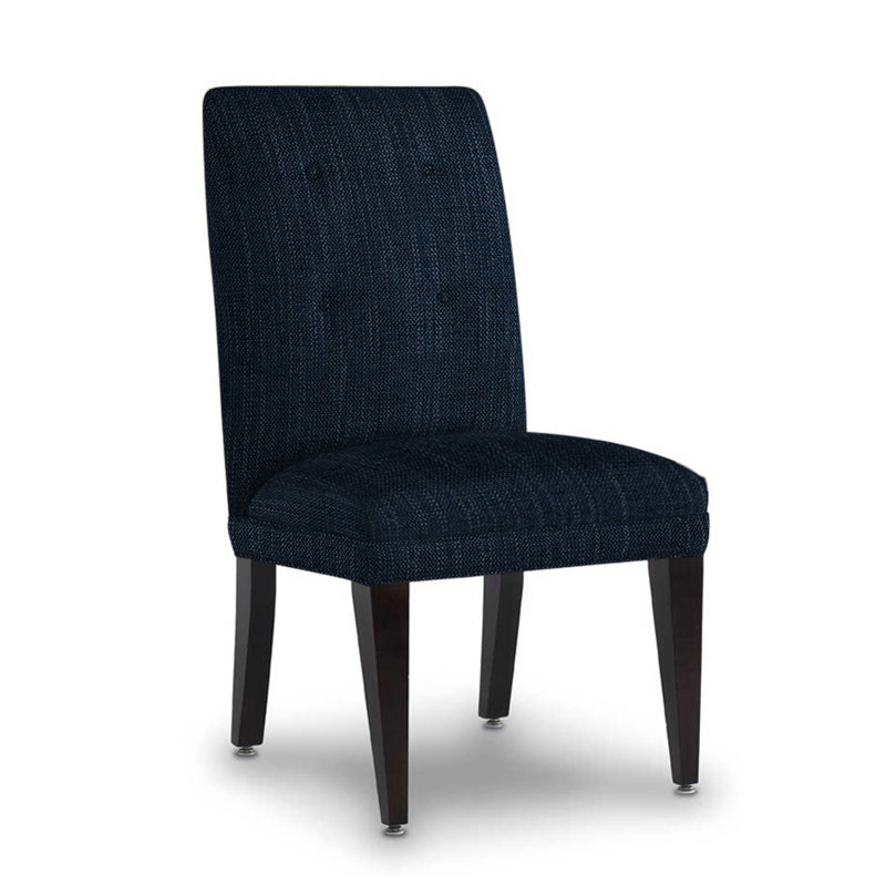 Upholstered Dining Chair, Storm Polyester