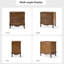 Hippe 61cm W Transitional 2 - Drawer Bedside Table with Wood Legs Set of 2-1586823780