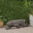 Leopard Lightweight Concrete Bench, Mudroom Bench