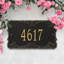 Signature Series 1-Line Wall Address Plaque-713896290-713896300-713896299