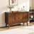 47" X 16" Mid Century Modern Sideboard Buffet Cabinet With Storage for Kitchen Dining Living Room, Accent Console Table
