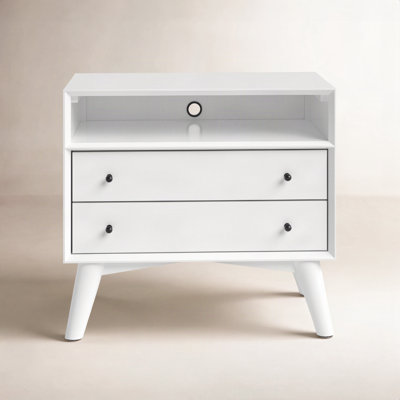 Williams 2-Drawer Nightstand with Shelf