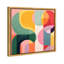 Oliver Gal Joyful Palm Springs Abstract - High-Gloss Gel Framed Canvas Art-202878579-202878576