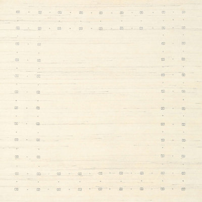 Tapis abstrait crème