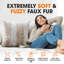 Animal Print Faux Fur Reversible Throw Pillow-2078961800-2078961801