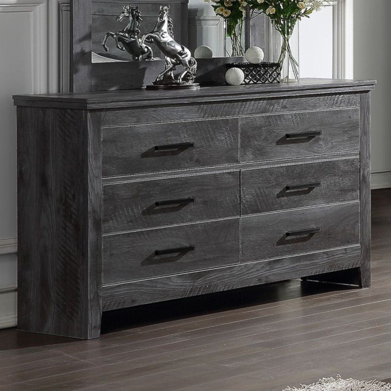 Commode à six tiroirs