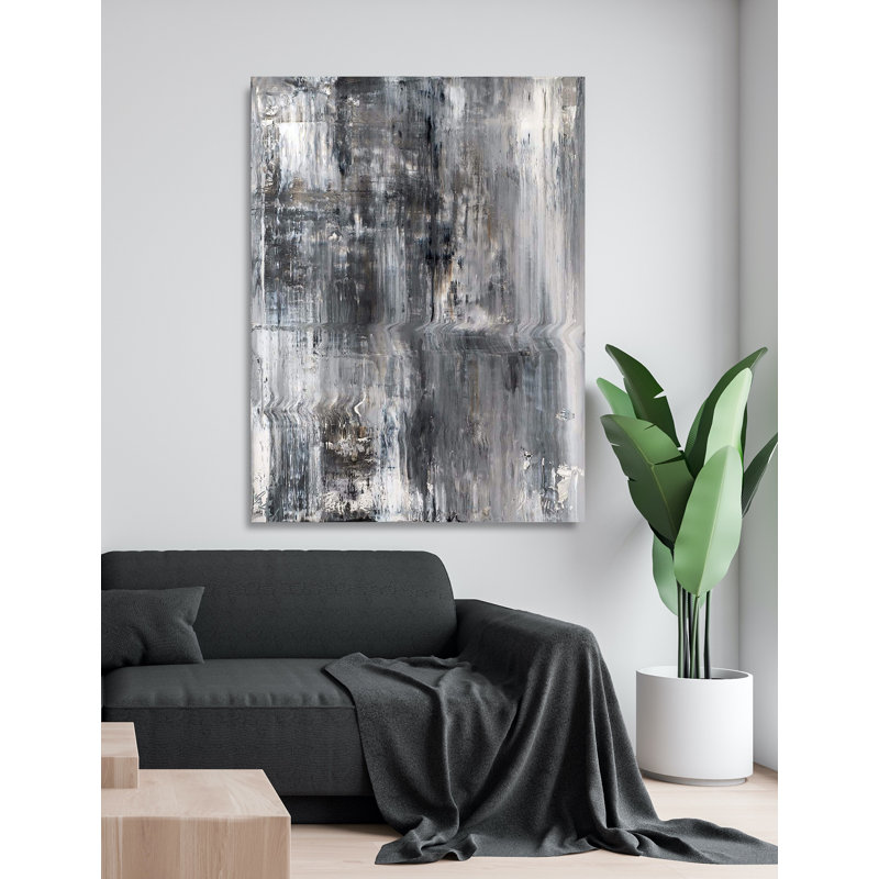 154 II - Artist Enhanced Canvas Print, White Framed Canvas, 61.5" H x 41.5" W x 1.75" D