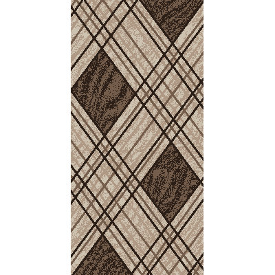 Tapis décoratif Touffeté crème/brun gérstner