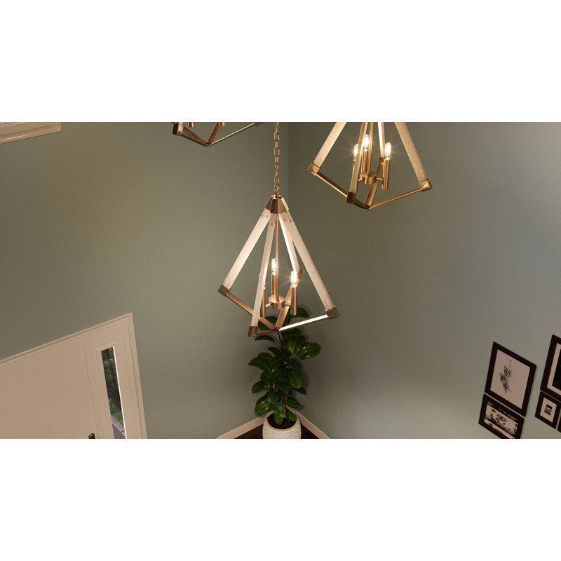 Loper 4 - Light Dimmable Geometric Chandelier, 3