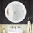 Meayki Solid Wood Round Mirror-816429002