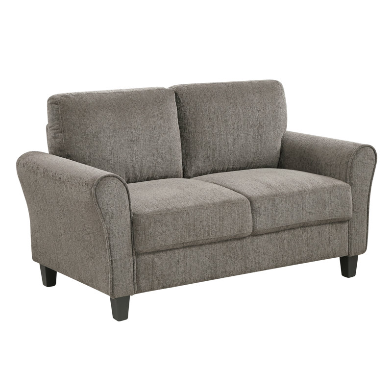 Causeuse confort 1 pièce, Chenille - Brun