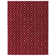 Foundry Select Ruth Trellis Shag Rug Burgundy Red