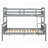 Twin Over Full Bunk Bed With Ladder And Safety Guardrail-1880154600