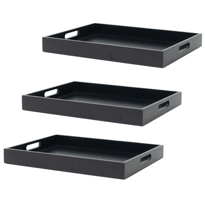 Plateau en bambou Munich - ensemble de 3