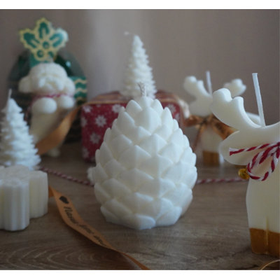 Christmas Collection Scented Flameless Novelty Candle