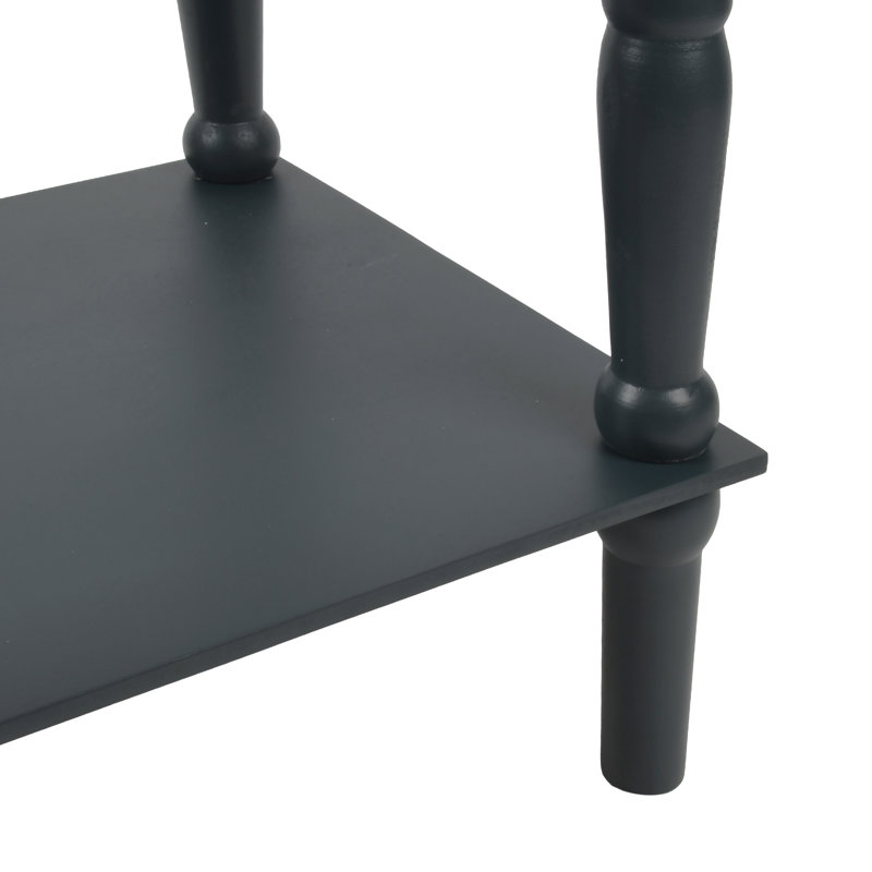  Table de chevet avec tiroir, tablette, style traditionnel Jane, P 17 po x l 14 po x H 26 po Jane