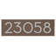 Plaque d’adresse murale sur 1 ligne flottante-41299898-41303794-41299704