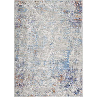 Jacksonport Viscose Abstract Indoor Rug