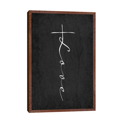 Love Cross by Kimberly Allen - Print on Canvas