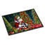 Paillasson Cavalier Spaniel and Santa Claus-112753805
