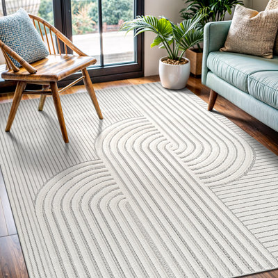 Modern High-Low Indoor Area Rug