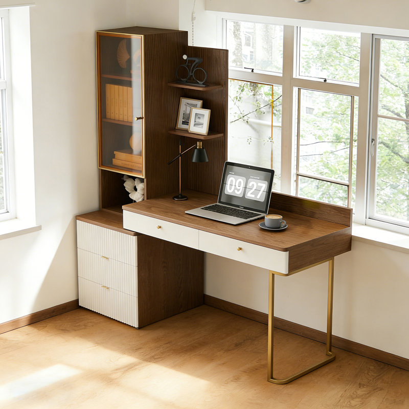Meuble-lavabo de haute qualité sans miroir, 5 tiroirs, facile à assembler, bureau à domicile, Non