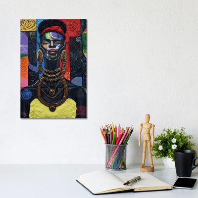 «Queen Vibes», reproduction d'art sur toile tendue