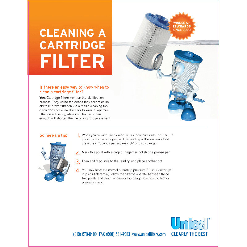 Swimming Pool Replacement Filter Cartridge