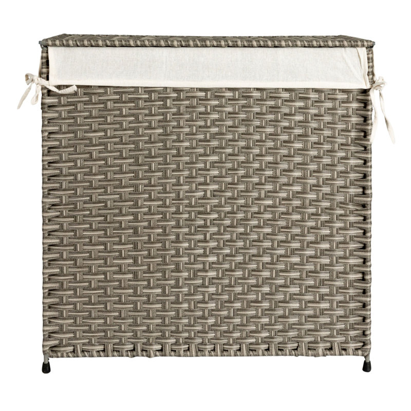 Handwoven Rattan Laundry Hamper