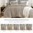 Mina Waffle Weave Textured Cozy Comforter Set-1475741248-1474785879