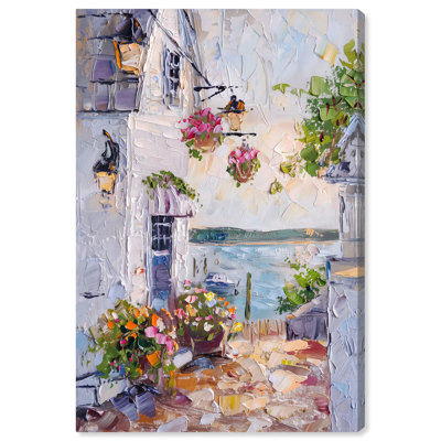 Harbor Hideaway I Canvas by Art Remedy