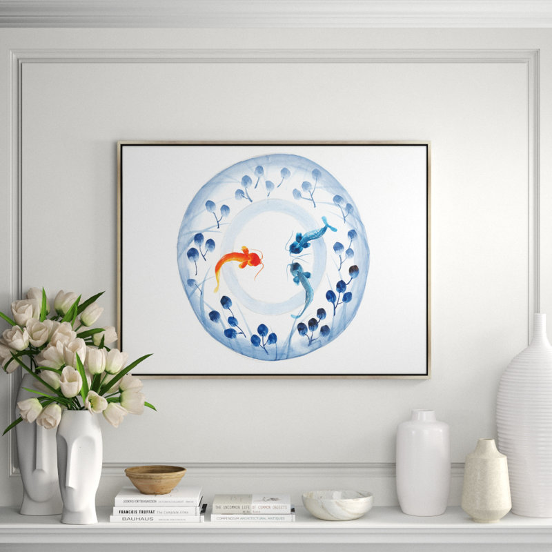 Visions IV Print by Helen Parker, 31.5" H x 41.5" W x 1.5" D, Image Brush Gel