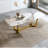 Allar Metal Base Dining Table-1708307452