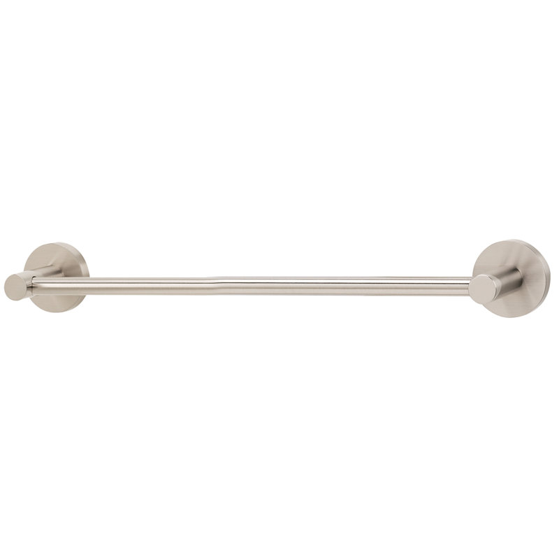 Wall Mounted Towel Bar, Satin Nickel