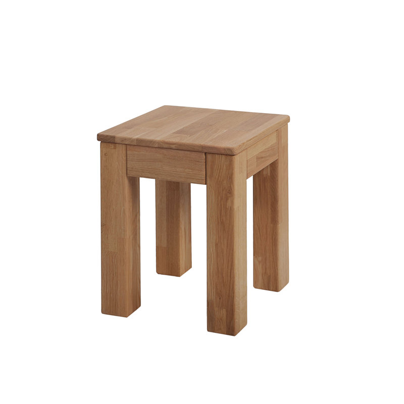 Cyle Solid Wood Accent Stool