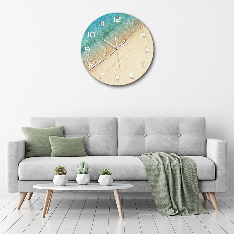 Jorgos Glass Wall Clock