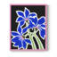Pop Flowers IV, reproduction encadrée - bois massif-1741717350-1741717356