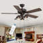 Jasmin Ceiling Fan with Light Kit