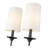 Hayse Steel Armed Sconce-825969788