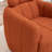 Ashyiah 32'' Wide Swivel Chair With Round Metal Base-1498694173