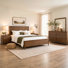 Ensemble de chambre à coucher en bois massif 5 pièces Arrandale