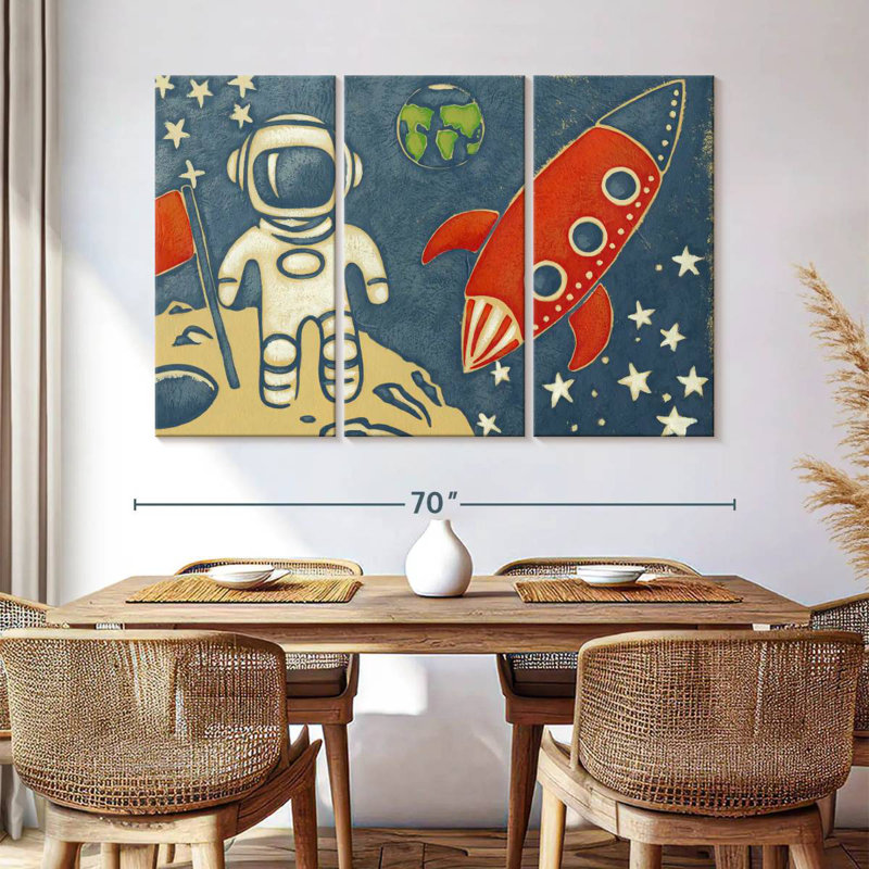 Oberle Space Explorer I, 42" H x 65" W