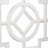 Epperson Wood Hinged Foldable Partition 3 Panel Geometric Divider Screen with Intricately Carved Designs