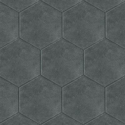 Handmade 9X10 Hexagon Porcelain Tile